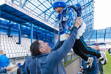 Александр Трубников исполнил мечту юного футболиста